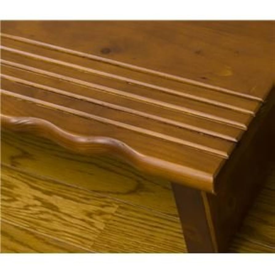 Amazon｜天然木玄関台(踏み台/ステップ) 幅120cm アジャスター